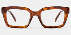 Marley Tortoise Eyeglasses with Rectangle Frames | ZEELOOL