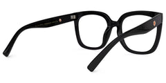 Ebony Square Black Glasses and Eyeglasses