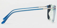 Rodz Square Blue-Green Prescription Glasses and Frames