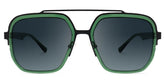 Ace Aviator Green Sunglasses | Zeelool Glasses