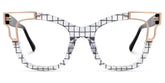 Clear Rhoden Cateye EyeGlasses and Glasses Frames