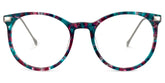 Lenid Round Floral Glasses | Zeelool Glasses