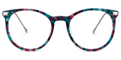 Lenid Round Floral Glasses | Zeelool Glasses