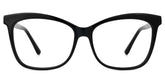 Alfred Butterfly Black Square Frame Glasses | Zeelool