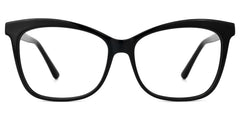 Alfred Butterfly Black Square Frame Glasses | Zeelool