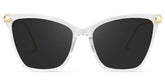 Hilary Butterfly Clear Sunglasses | Zeelool Glasses