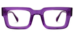 Glaucia Square Purple Glasses | Zeelool Glasses