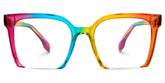 Misty Square Colorful Glasses | Zeelool Glasses