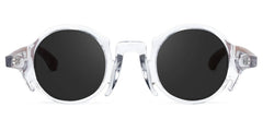 Charlie Round Clear Sunglasses | Zeelool Glasses