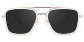 Nayeli Aviator Clear Sunglasses | Zeelool Glasses
