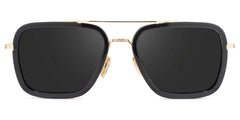 Gifford Aviator Black-Gold Sunglasses | Zeelool Glasses
