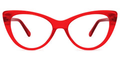 Cat Eye Red Glasses | Zeelool Glasses