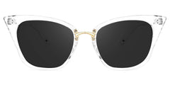 Chandrikar Cat Eye Clear Sunglasses | Zeelool Glasses