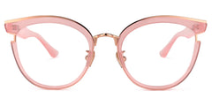 Eleanore Cat Eye Pink Frame Glasses | Zeelool