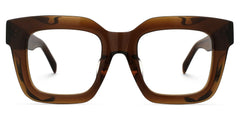 Trinity Square Tawny Glasses | Zeelool Glasses