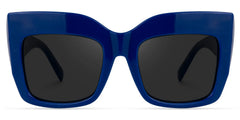 Alberta Rectangle Sunglasses with Tortoise Frames