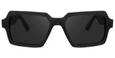 Arthur Geometric Black Sunglasses | Zeelool Glasses