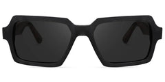 Arthur Geometric Black Sunglasses | Zeelool Glasses