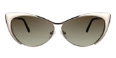 Ellen Cateye Silver Sunglasses | Zeelool Glasses