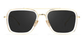 Gifford Aviator Clear Sunglasses | Zeelool Glasses