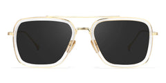 Gifford Aviator Clear Sunglasses | Zeelool Glasses