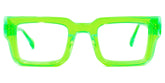 Glaucia Square Green Glasses | Zeelool Glasses