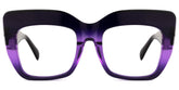 Charmaine Cat Eye Dark-Purple Glasses for Women