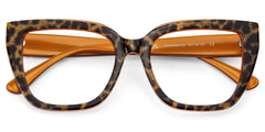 Square Frame Leopard Glasses on Sale