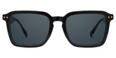 Vickerie Thin Black Glasses in Square Design | Zeelool
