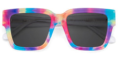 Pop Acetate Colorful Frame Glasses with Square Shape | Zeelool