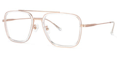 Nayeli Aviator Clear Glasses | Zeelool Glasses