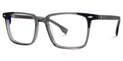 Davila Rectangle Gray Glasses | Zeelool Glasses
