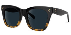 Tandy Rectangle Sunglasses with Tortoise Frames