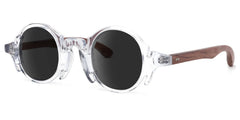 Charlie Round Clear Sunglasses | Zeelool Glasses