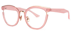 Eleanore Cat Eye Pink Frame Glasses | Zeelool