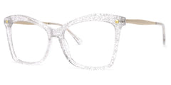Isaebella Butterfly White Frame Glasses | Zeelool Optical