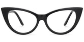 Jaden Cat-eye Black Eyeglasses and Glasses Frames