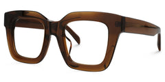 Trinity Square Tawny Glasses | Zeelool Glasses