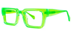 Glaucia Square Green Glasses | Zeelool Glasses