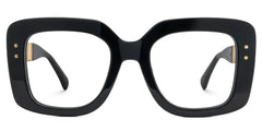 Designer Thick Black Frame Glasses