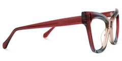 Saucie Multicolor Cat-Eye Frame Glasses | Zeelool Optical