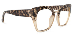 Denis Cat-eye Light Blonde Tortoise Frame Glasses