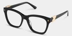 Square Black Eyeglasses- Mae Acetate Frame Glasses