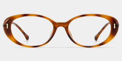 Blaire Tortoise Frame Glasses with Oval Frame Online | ZEELOOL