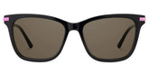 Eliot Rectangle Eyewear with Black