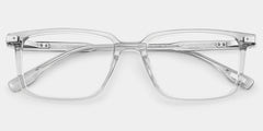 Cyrus Grey Rectangle Glasses for Men | ZEELOOL