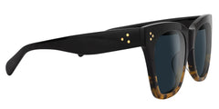 Tandy Rectangle Sunglasses with Tortoise Frames