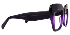 Charmaine Cat Eye Dark-Purple Glasses for Women