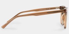 Eliza Light Brown Square Glasses Frames for Women | ZEELOOL