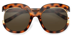 Darice Round Tortoise Sunglasses | Zeelool Glasses